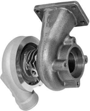 Texxparts 87801364 87801413 Turbo T250-05 Turbolader kompatibel mit New Holland Traktor 4630N 4630N0 46300 Traktorlader 345C 445C 445D Kompaktlader LX885 LS180 L865 Motor 4665 30 Zähne