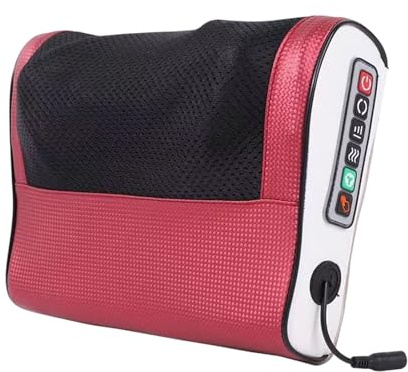 Massagekissen | Elektrisches Massagekissen für Schultern und Füße, ergonomisches Gerät, tragbar, für Rücken, Sitz, Büro, Bett, Auto, Reisen, Haus, Party