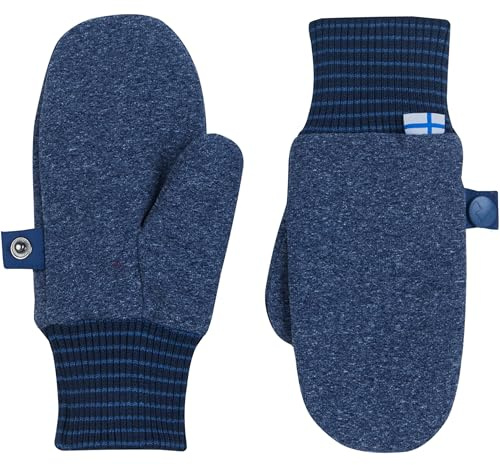 Finkid Pupujussi Knit Handschuhe, Navy, S
