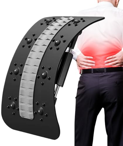 Masseurs Pour Dos, Étirement Dorsal, Civière Dos, Back Stretcher, Étirement Soutien Lombaire, Appareil D’étirement De Colonne Vertébrale Ajustable, Pour Hernie Discale, Sciatique, Scoliose