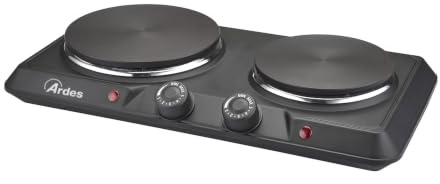 FORNELLO ELETTR. 2PIASTRE IN GHISA 2500W FOCUS DUO