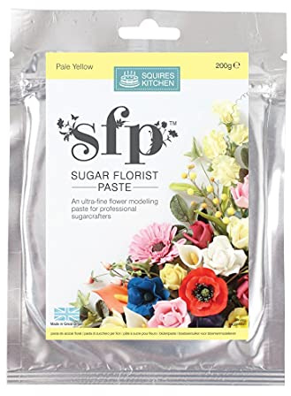 SQUIRES KITCHEN Zucker Floristen Paste SFP 200 Gramm
