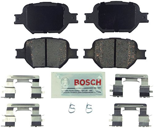 BOSCH BE817H Blue Ceramic Disc Brake Pad Set with Hardware - Front