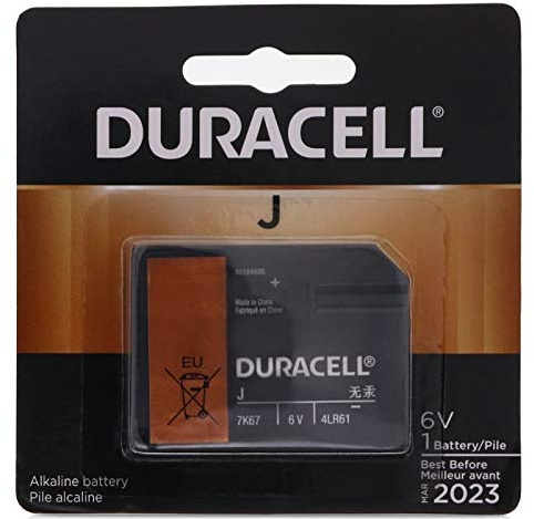 Duracell J Lot de 3 Piles alcalines 6 V 7K67B