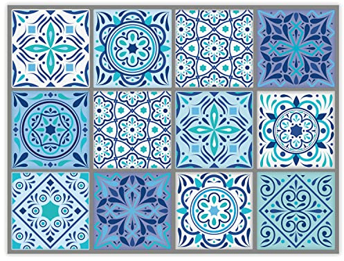 Younikat I Manteles Individuales de Papel Motivo Mandala Santorini I 100 Piezas I 40 x 30 cm I Manteles Individuales Desechables I Salvamanteles de Papel I Decoración Moderna I Boda I dv998