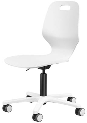 Moll Primo Kinderschreibtischstuhl | höhenverstellbar, ergonomisch & mitwachsend |dynamisches Sitzen durch 3D-Wipptechnik | langlebige & hochwertige Formholzschale | Made in Germany
