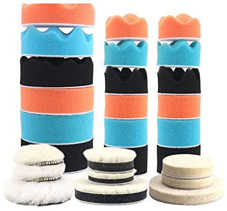 Lucidatrice a tampone a velocità variabile Mini levigatrice orbitale pneumatica levigatrice pneumatica for utensili pneumatici Buffer lucidatrice orbitale a doppia azione for auto per levigatura, luci