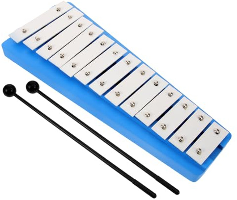 Toddmomy Xylophon mit Tönen für Junge Mädchen Kleinkinder und Anfänger Inklusive Schlägeln Robuste Verarbeitung Leicht zu Erlernen Musikinstrument