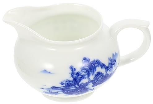 VALICLUD Ceramic Sauce Boat Premium Gravy Container for Home Restaurant Use for Yogurt Juice Milk Elegant Design Great for Housewarming Special Occasions