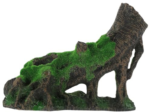 Milisten Cachette Poisson Aquarium Décor Élégant Arbre Creux Résine pour Habitat Naturel Et Bac Poisson Extérieur