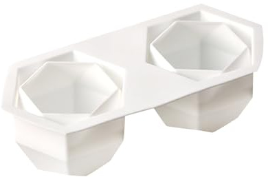 Moldes de silicona para jabón | Moldes para hacer jabón hechos a mano con forma de rombo 3D | Suministros para manualidades de bricolaje para velas de aromaterapia de chocolate con pastel de fondant