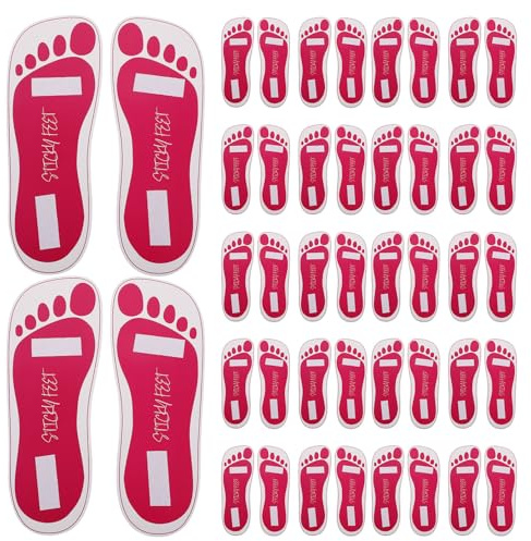 Gogogmee Almohadillas Bronceadoras para Pies Desechables Adhesivo Fuerte y Cobertura Precisa, 25 Pares de Protectores para Suelas en Papel para Bronceado sin Sol Profesional