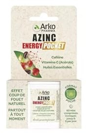 Arkopharma Azinc Energy Pocket 60 Mini Comprimés