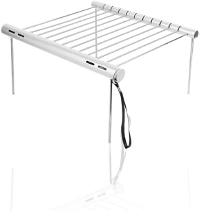 Bärbar hopfällbar BBQ grill med ofritt stål avtagbar minigrill för camping och nic utomhusgrillverktyg resevänligt grillrör