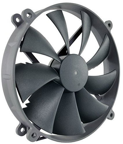 Noctua NF-P14r redux-1500 PWM, Ventola ad Alte Prestazioni, 4-Pin, 1500 RPM (140 mm, Grigio)