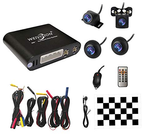 Weivision Universal 360 Degree Bird View System Car DVR Record Panoramic View All Round Rear View Camera System for All Car
