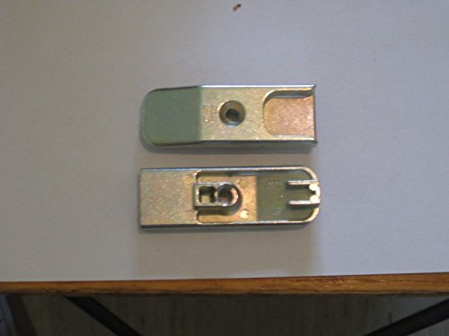 Siegenia lamiera di chiusura 56 titanio argento tipo 0807 a0807 anche per legno Euro Nut