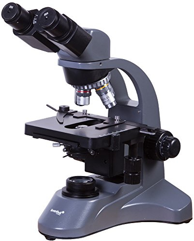 Microscopio Binocular Escolar Levenhuk 720B para Investigación de Laboratorio, Clínica y Médica