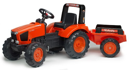 AK Sport 0709311 - Kubota Traktor Set 3/7, Traktoren Anhänger
