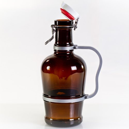 Nestor Biersiphon mit Metall-Henkel 2,0 Liter braun