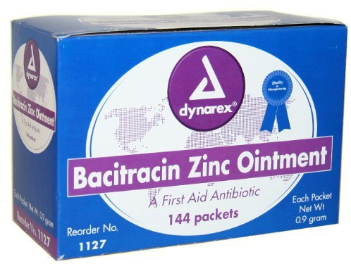 Bacitracin Zinc Ointment, .9 Gram Foil 144 Pk by Bacitracin