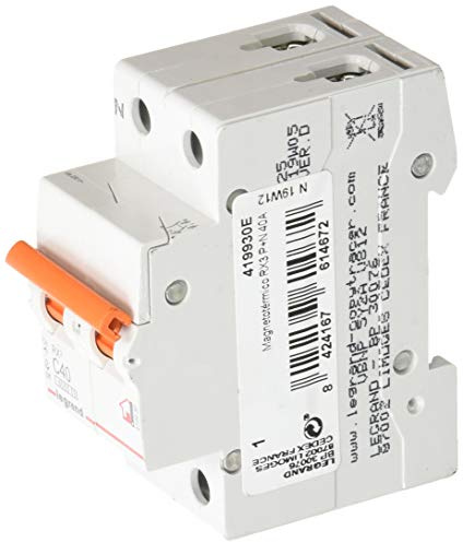 Legrand, Interruptor Diferencial, Protector de sobrecargas, 40A