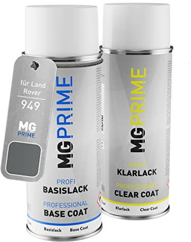 MG PRIME Billack sprayburk för Land Rover 949 / LRC949 Orkney Grey Me. +1K
