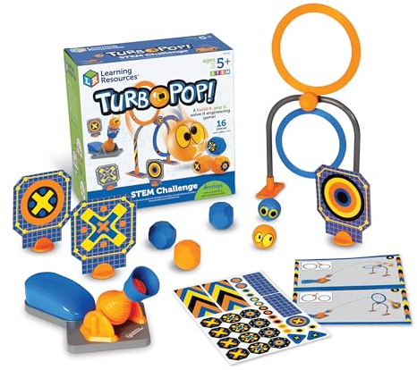 Learning Resources LER9292 TurboPop STEM Challenge