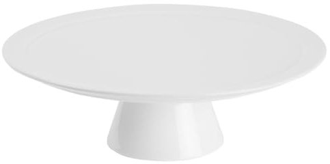 Materiel Chr Pro Présentoir à Gâteau en Porcelaine - Ronde, Blanc, Ø 305 mm