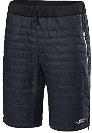 Black Crevice Isoleringsbyxor för män I skidturbyxor i olika färger och storlekar I ventilerande skidbyxor för män I elastiskt midjeband I 100% polyester I vattentäta turneringsbyxor, Svart/vit, XXL