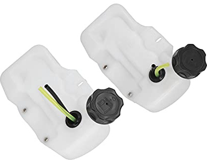 01 02 015 Depósito de Combustible para Recortadora, Accesorios para Motosierra, Tamaño Estándar, Duradero, Blanco, para Desbrozadora, Tanques de Gasolina para 34 Desbrozadoras