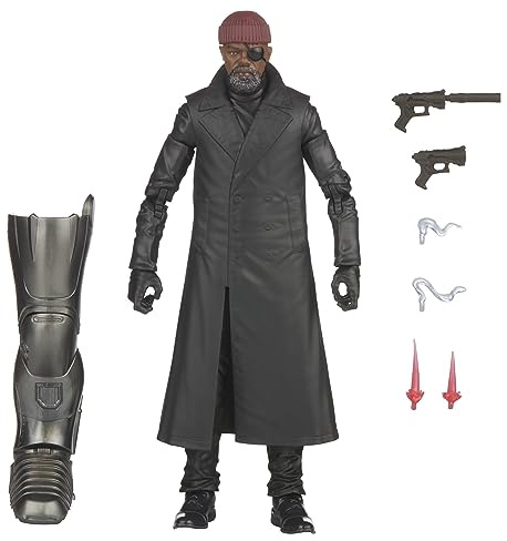 Hasbro Marvel Legends Series Nick Fury, 15 cm große Secret Invasion Marvel Legends Action-Figur
