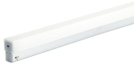 NCC-Licht LED Wand- & Deckenleuchte Badleuchte Lotis 90cm Silber IP44 16,5W 1130lm Switch Tone 3000K-6500K mit Sensor