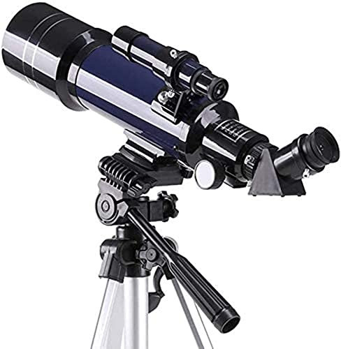 ATAAY Refraktor-Teleskop, Teleskop für Kinder, Erwachsene, Astronomie-Anfänger, 70-mm-Teleskope, 700-mm-Brennweite, 120-fache Vergrößerung, Refraktor-Teleskope, blau