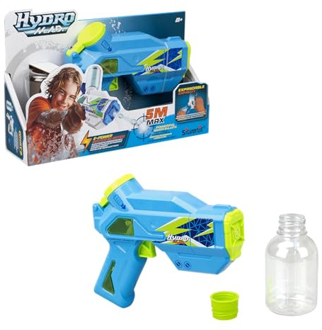 Silverlit - Hydro Mad - Blaster Single - Elektronische Wasserpistole mit Nachfüllpack – Ab 8 Jahren