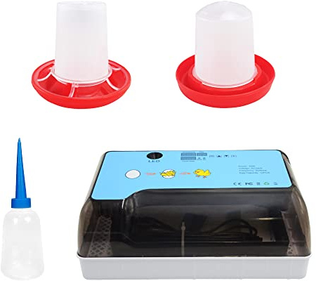 12 huevos incubación automática incubadora accesorios incubadora