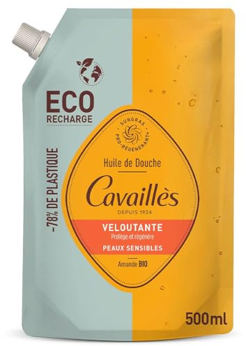 Rogé Cavaillès Veloutante huile de douche éco-recharge Amande bio 500ml