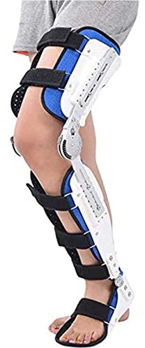 FFTDCYHT Rodillera, Estabilizador De Pierna Completa Ajustable Férula De Ortesis De Rodilla, Rodillera Ortesis De Tobillo De Rodilla Ortesis De Pie KAFO Fija para Mujeres Y Hombres