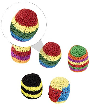 JOINPAYA 5er-Pack Wollgarn-sandsäcke Für Kinder – Spielzeug Für Indoor- Und Outdoor-aktivitäten
