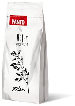 PANTO Hafer gequetscht 15 kg – Pferdefutter Einzelfutter, energiereich | Gereinigter & naturbelassener Hafer – energiereich mit Ballaststoffen, Aminosäuren & Fettsäuren für Pferde & Nutztiere