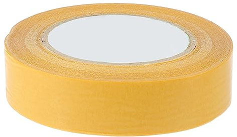 ERINGOGO Double-sided Cloth Adhesive Tape with Strong Tensile Strength Heavy Duty and No Deformation When Sheared Sturdy Yellow Cloth Tape for Sealing and Packing for Carpet and Rug