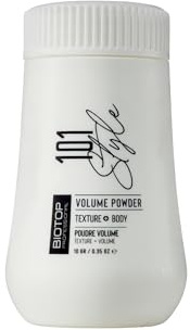 Biotop Professional 101 Volumizing Hair Texture Powder - Volume & Root Lifting Hair Powder for Men & Women - Adds Body, Texture & Natural Hold to Fine and Flat Strands (0.35 oz)