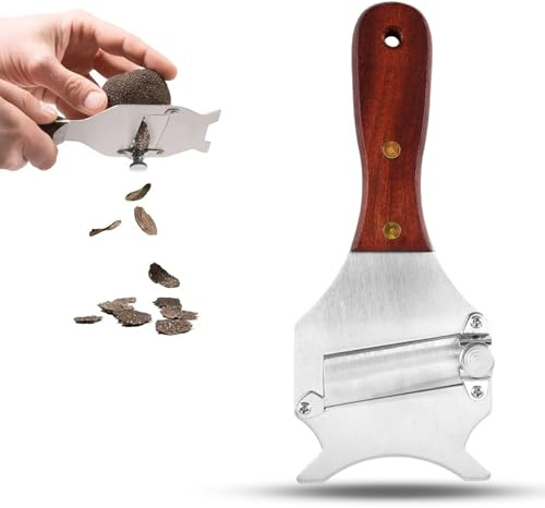 Dekorinex Rape a Truffe, Mandoline Truffe, Râpe en Forme de Champignon