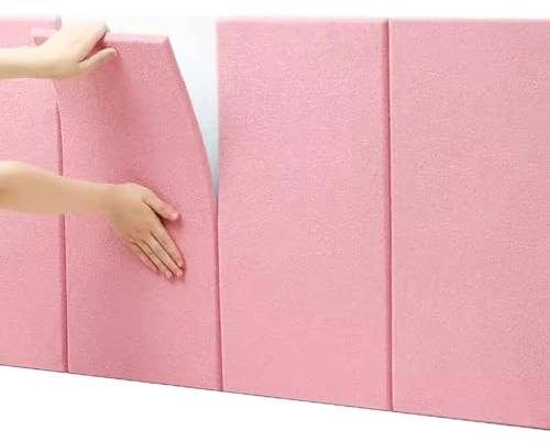 Panneaux muraux rembourrés – Autocollants muraux anti-collision pour décoration de chambre à coucher, autocollants muraux épais pour tête de lit, 30 cm x 60 cm