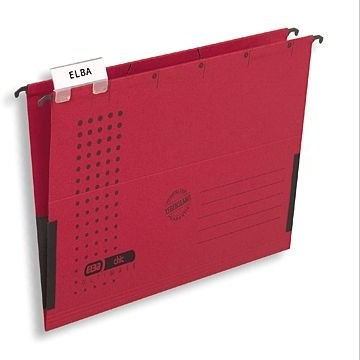 ELBA Hängetaschen chic85803RO rot Karton RC A4