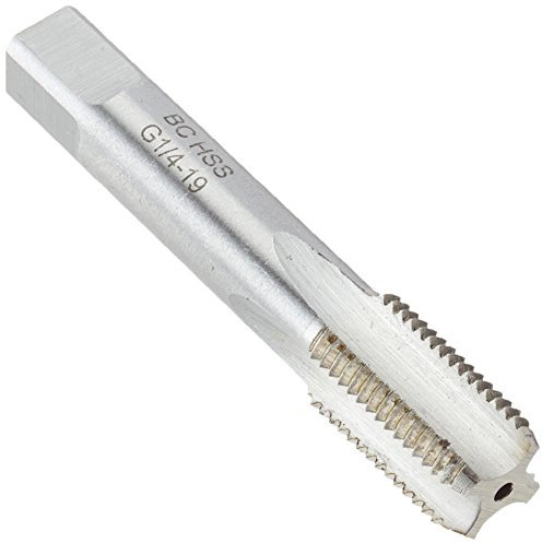 Bohrcraft 41320300014 BOC-41320300014 Einschnitt-Gewindebohrer DIN 5157 HSS-G, Form C, Whitworth Rohrgewinden G 1/4 x 19 Unibox, 1 Stück, 1 V