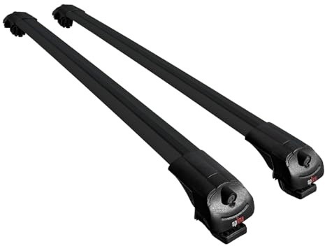 accessorypart Compatible with Dacia Duster 2 (HM) 2018-2024 ACE-1 Model Car Roof Rack Cross Bar Black Aluminium 2 Bars