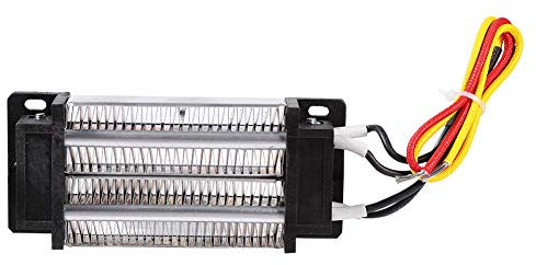 Heater, 200W DC 12V Heating Electric Insulated Ceramic Thermostatic High Power PTC Element Heater Small Greenhouse for Air Conditioning Units, Dryer, Cars