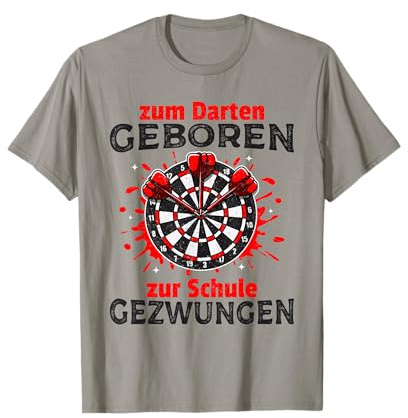 Lustiger Dart Spruch Dartscheibe Dartpfeile Darts Geschenke T-Shirt