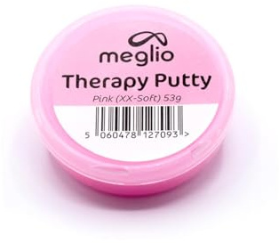 Meglio Therapieknete, XX-Weich, Rosa, 53g, Handtraining Reha